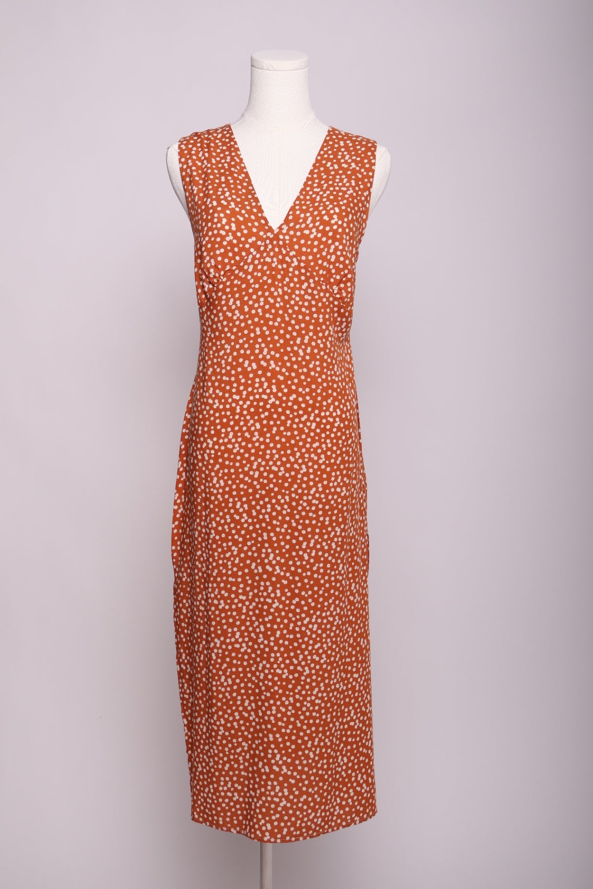 Robe midi sans manches