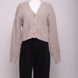Cardigan torsadé