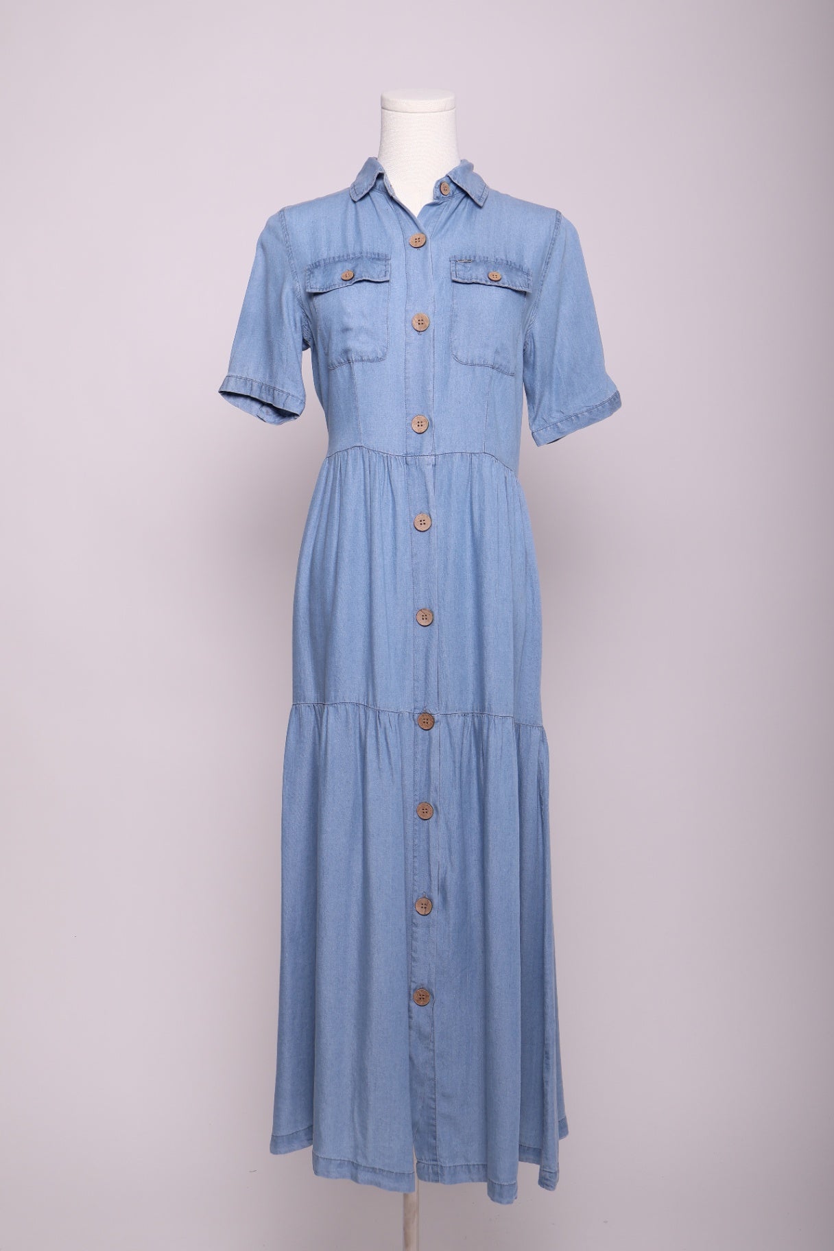 Robe chemise fluide