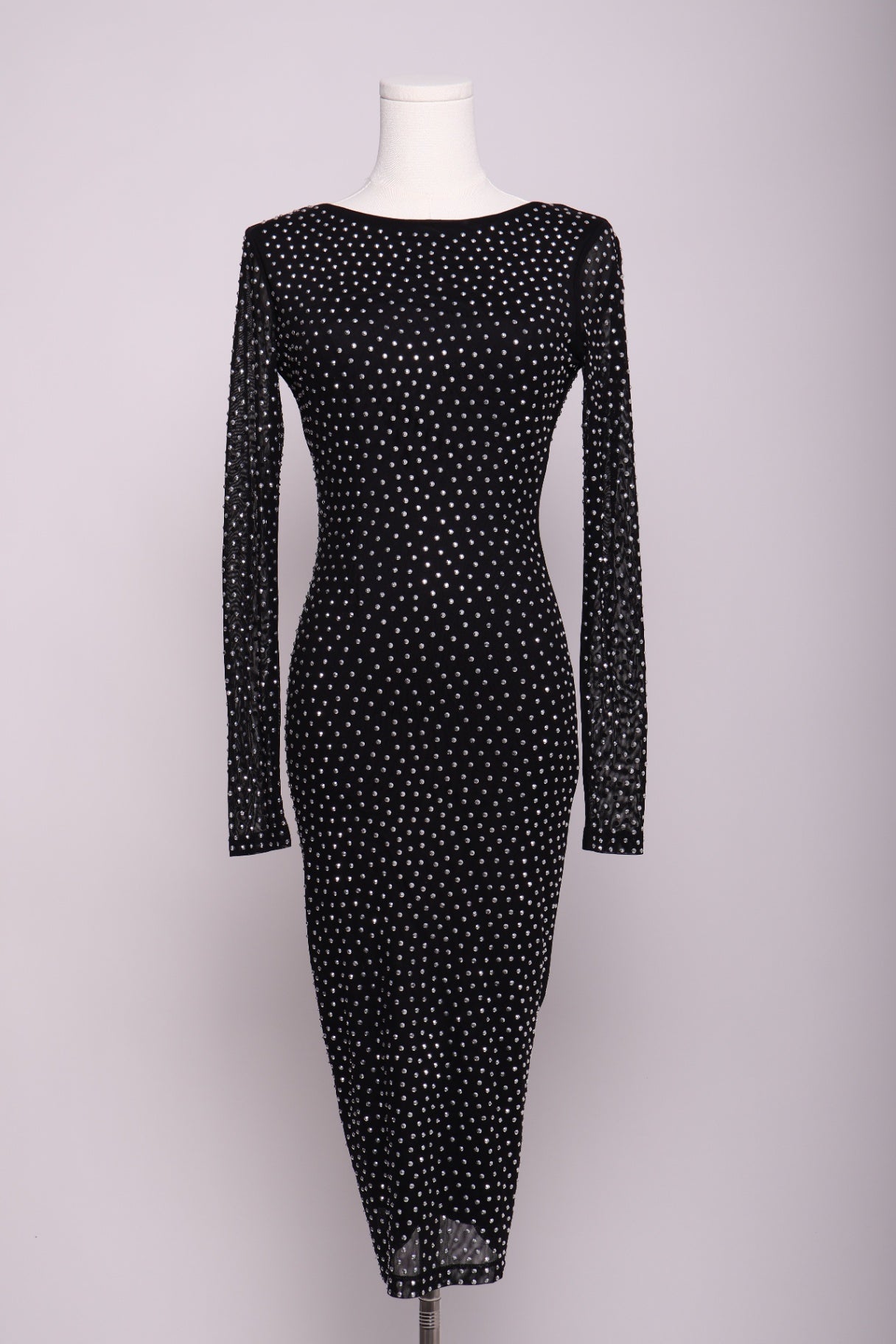 Robe midi pétillante