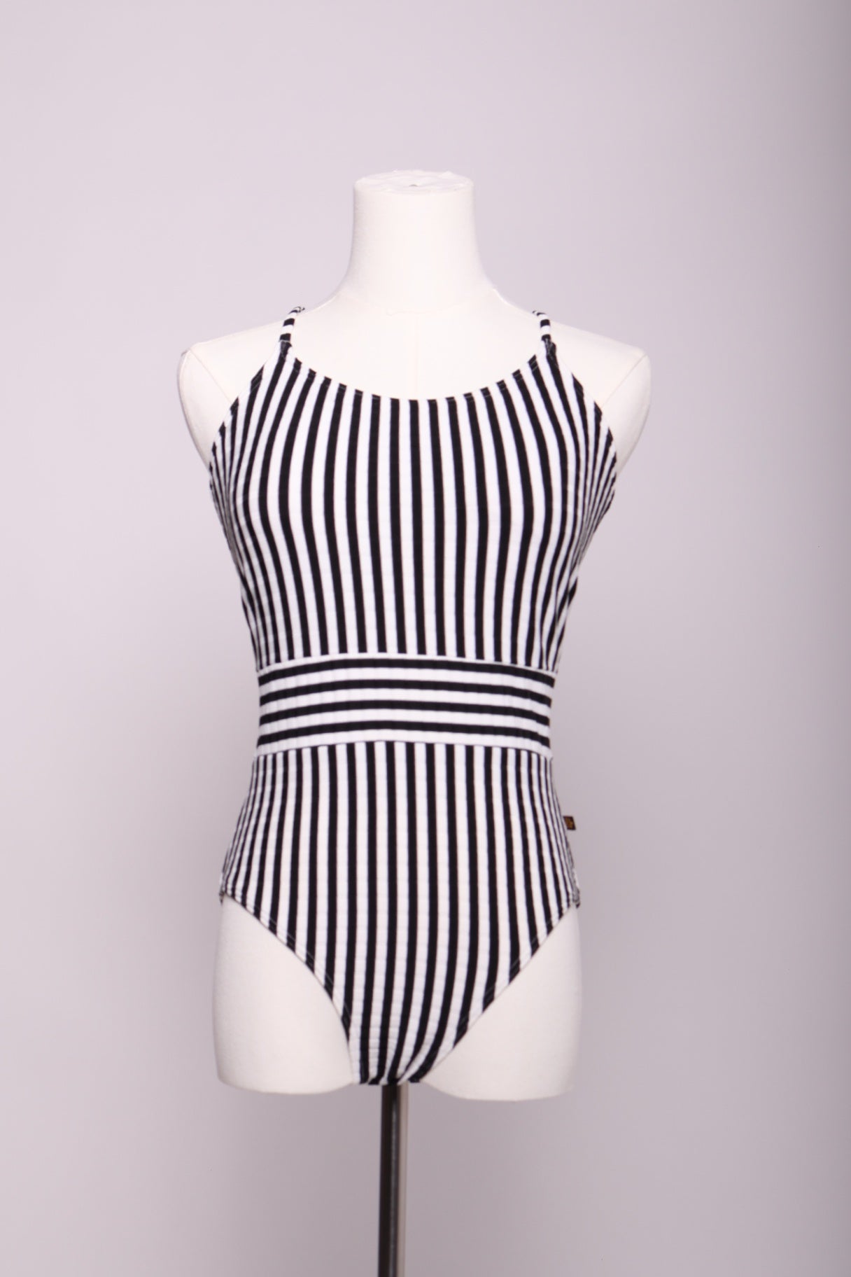 Maillot de bain une pièce lignée