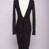 Robe midi pétillante
