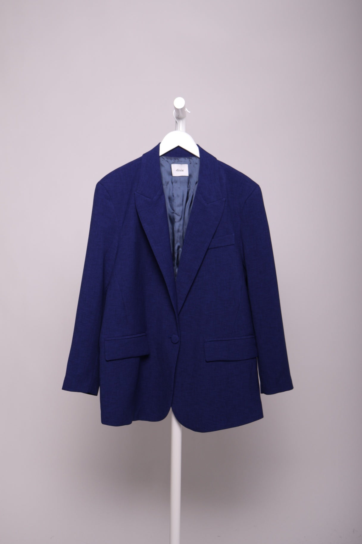 Veston oversize à bouton simple