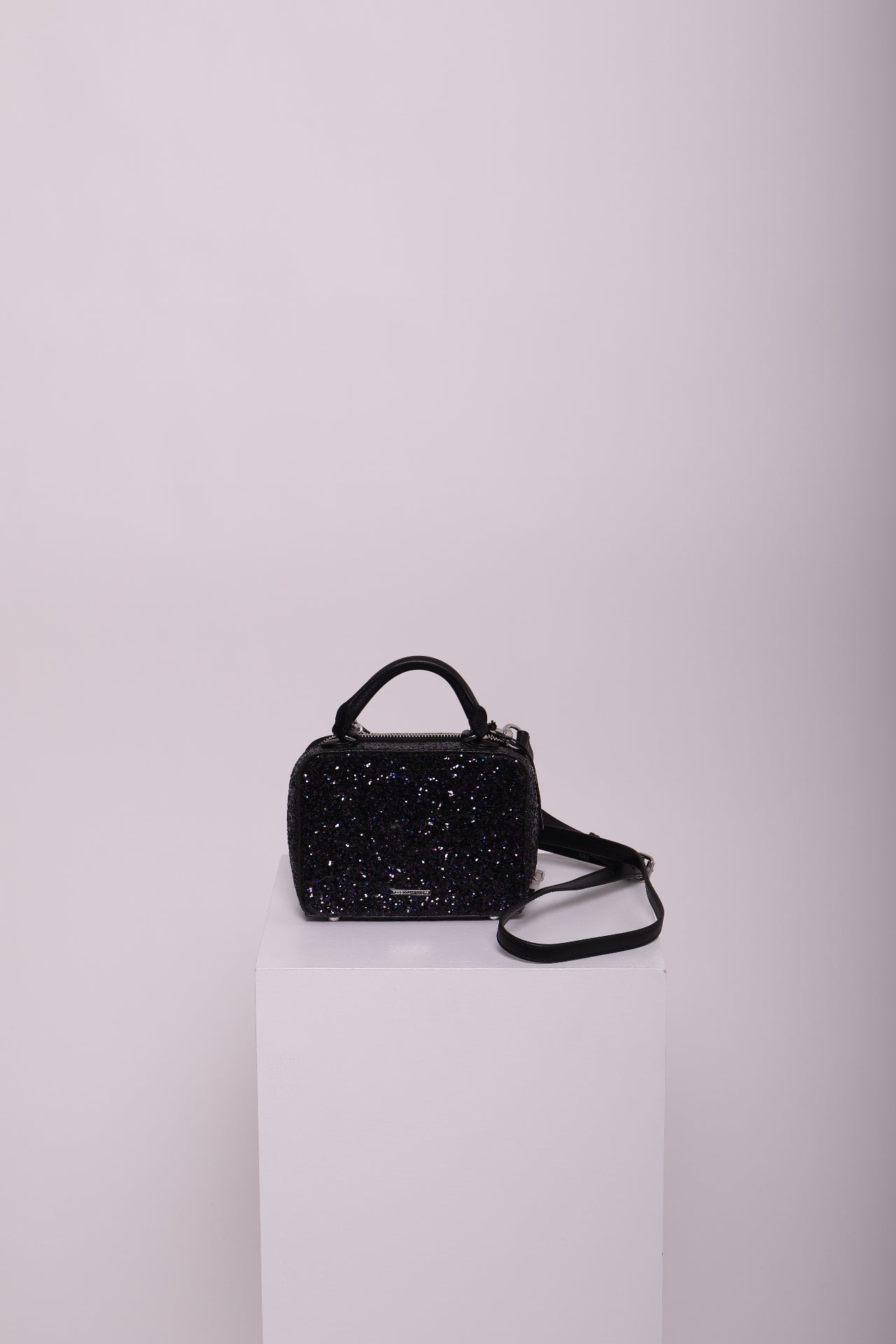 Mini sac à main pailleté
