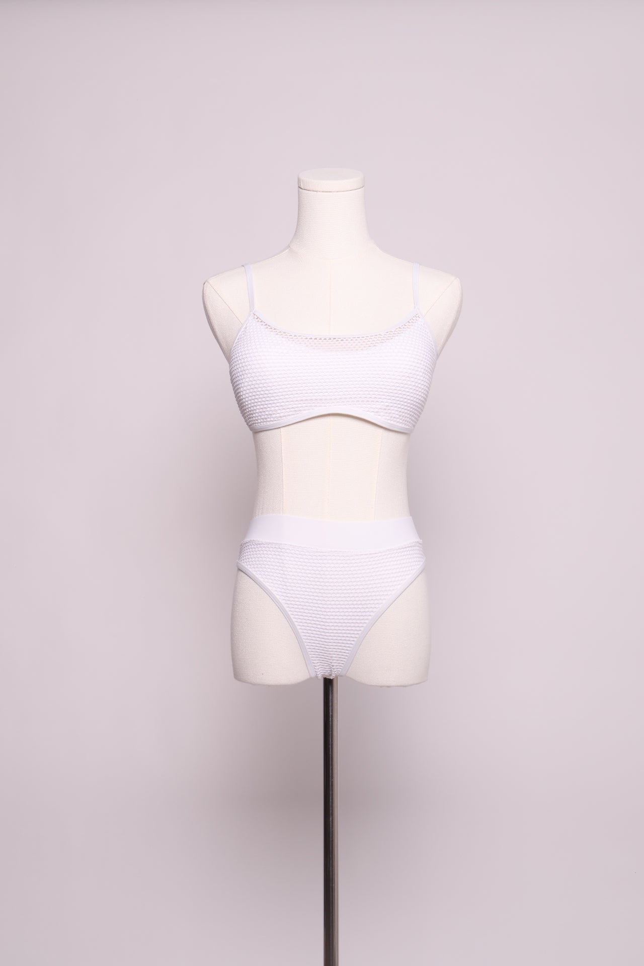 Bikini haut et bas à filet