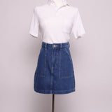 Jupe en denim avec poches