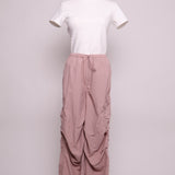Pantalon cargo élastique à la cheville