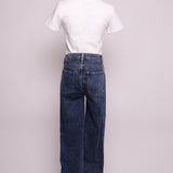 Jean jambe large indigo
