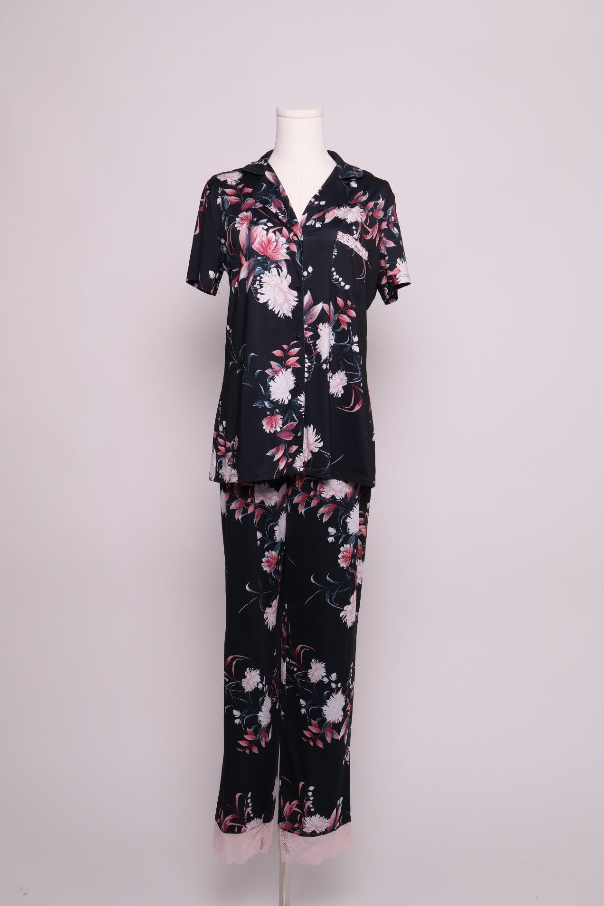 Pyjama à imprimé floral
