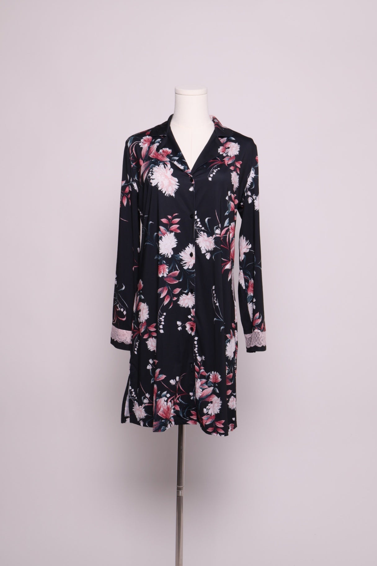 Chemise de nuit à imprimé floral