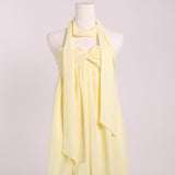 Robe bustier avec foulard