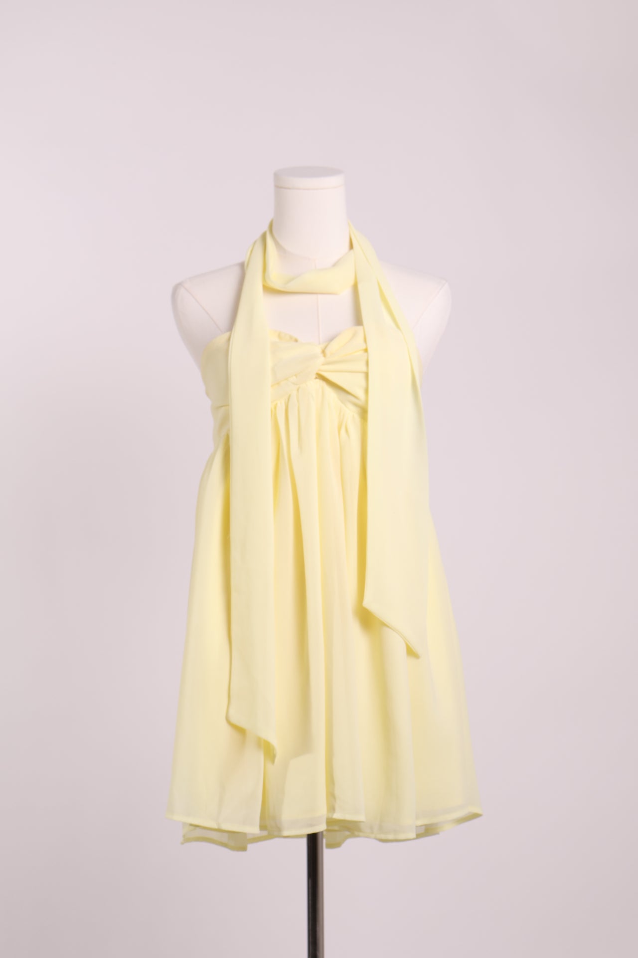 Robe bustier avec foulard