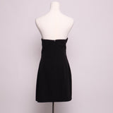 Robe courte bustier coeur
