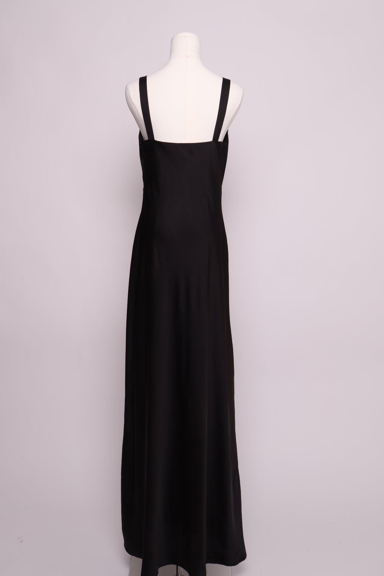 Robe à col tombant