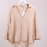 Chemise oversize en lin