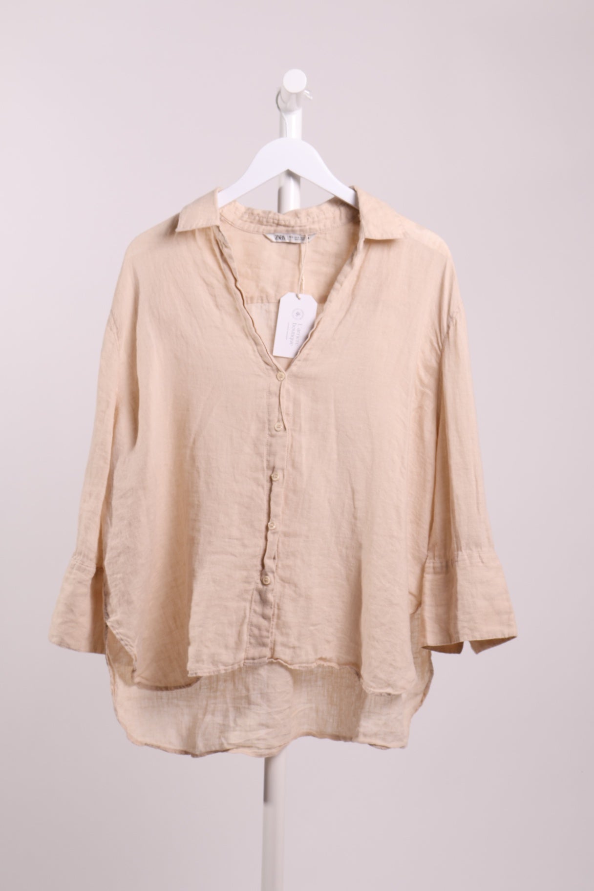 Chemise oversize en lin