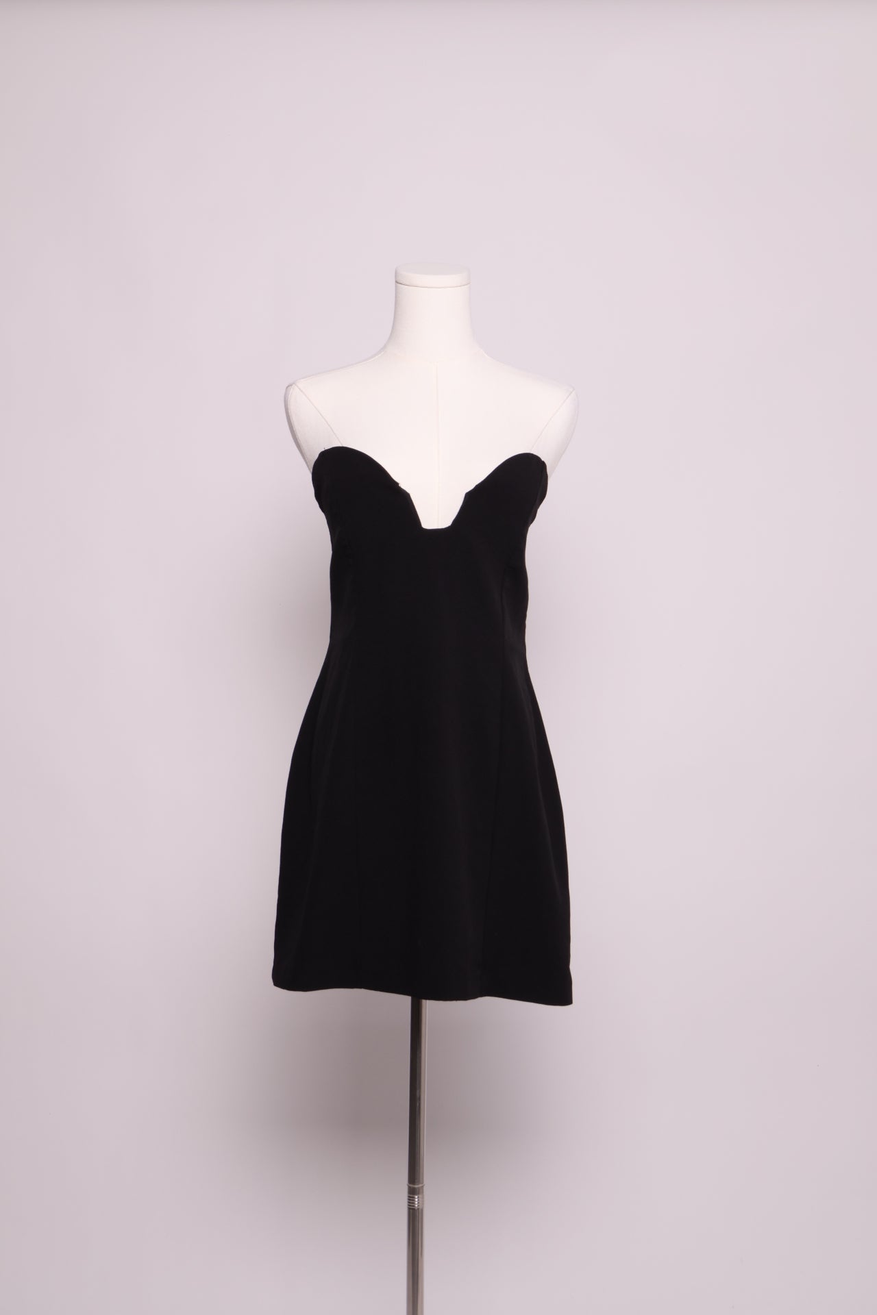 Robe courte bustier coeur