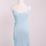 Robe de plage crochet franges perles