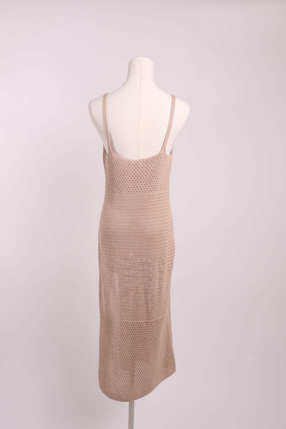 Robe en maille fente avant gauche Wilfred