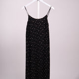 Robe maxi plissée fleurie