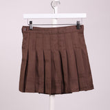Mini jupe-short plissée 