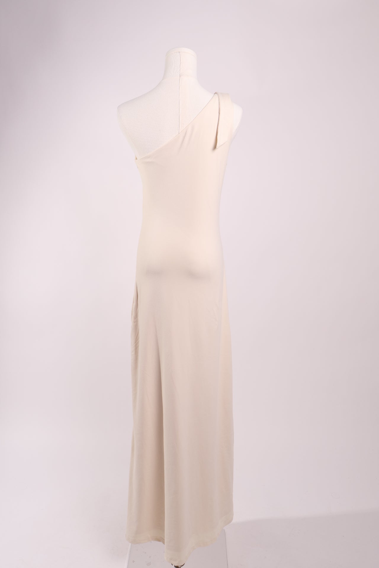 Robe maxi moulante à une épaule