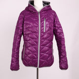 Manteau doudoune zippé à capuche