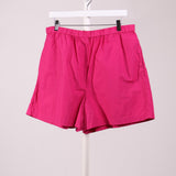 Short en popeline de coton à taille élastique Wilfred