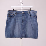 Jupe en denim coupe régulière