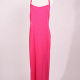 Robe maxi côtelée