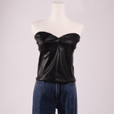 Bustier en cuirette