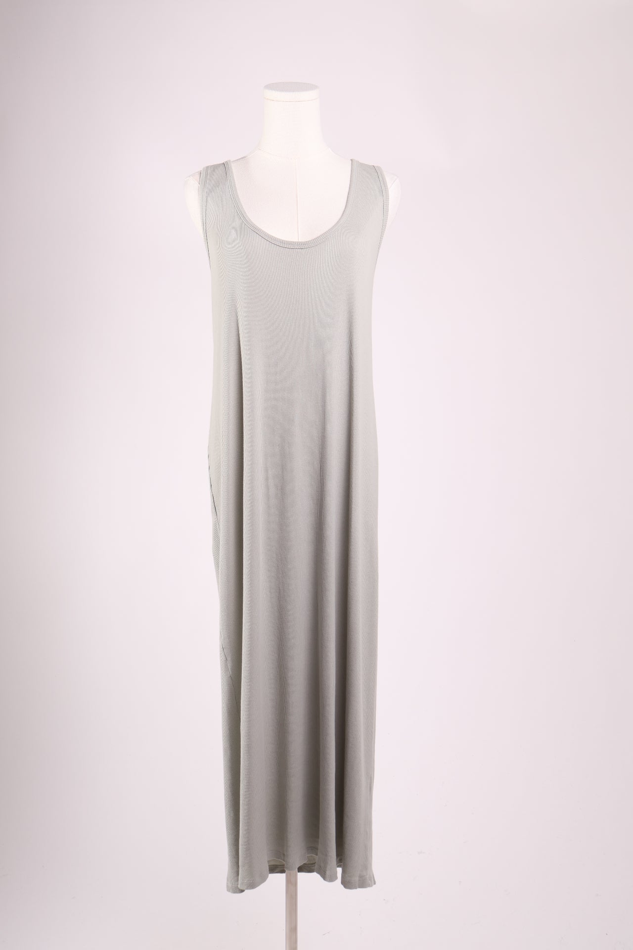 Robe maxi côtelée