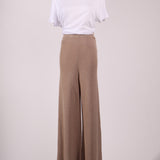 Pantalon fluide en maille