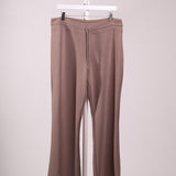 Pantalon douceur jambe large