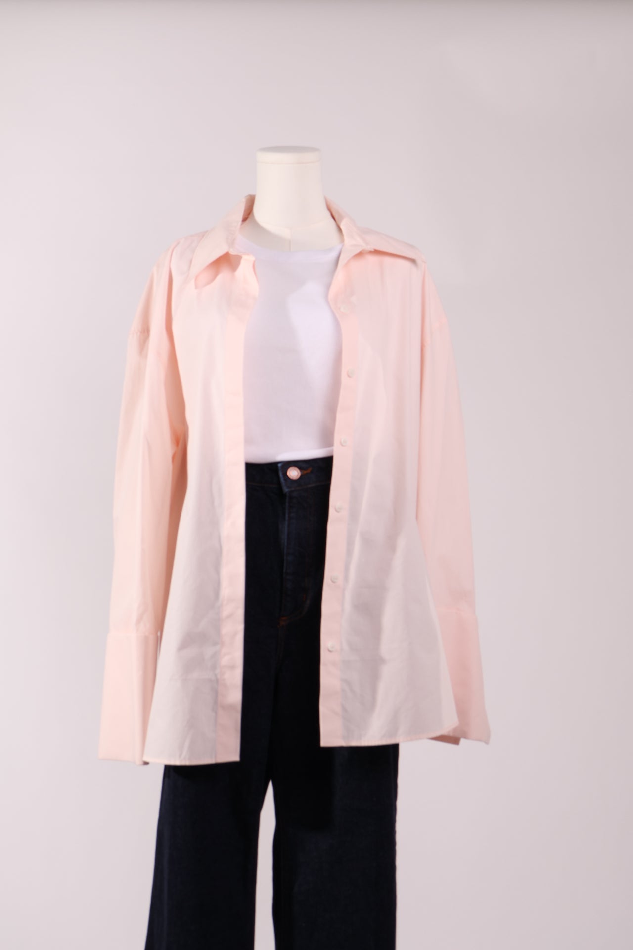 Chemise oversize avec poignets larges