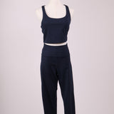 Ensemble de sport bleu marine