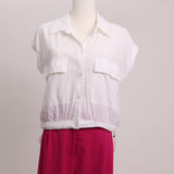 Chemise sans manches à poches cargo