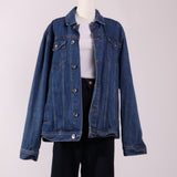 Veston basique en denim