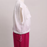 Chemise sans manches à poches cargo