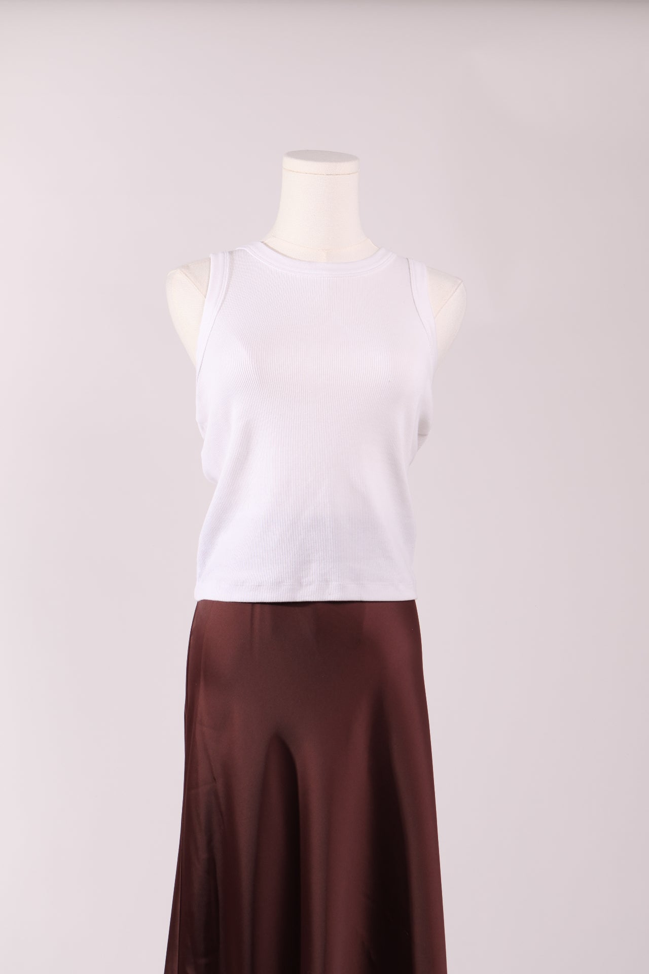 Camisole côtelée