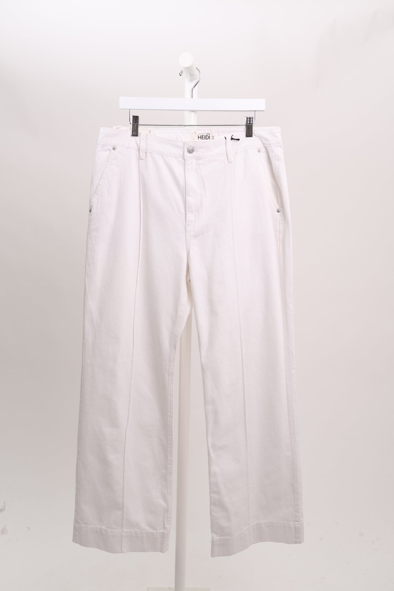 Jean Heidi jambe large taille ultra haute
