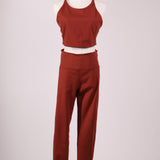 Ensemble de sport rouille