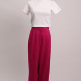 Pantalon magenta