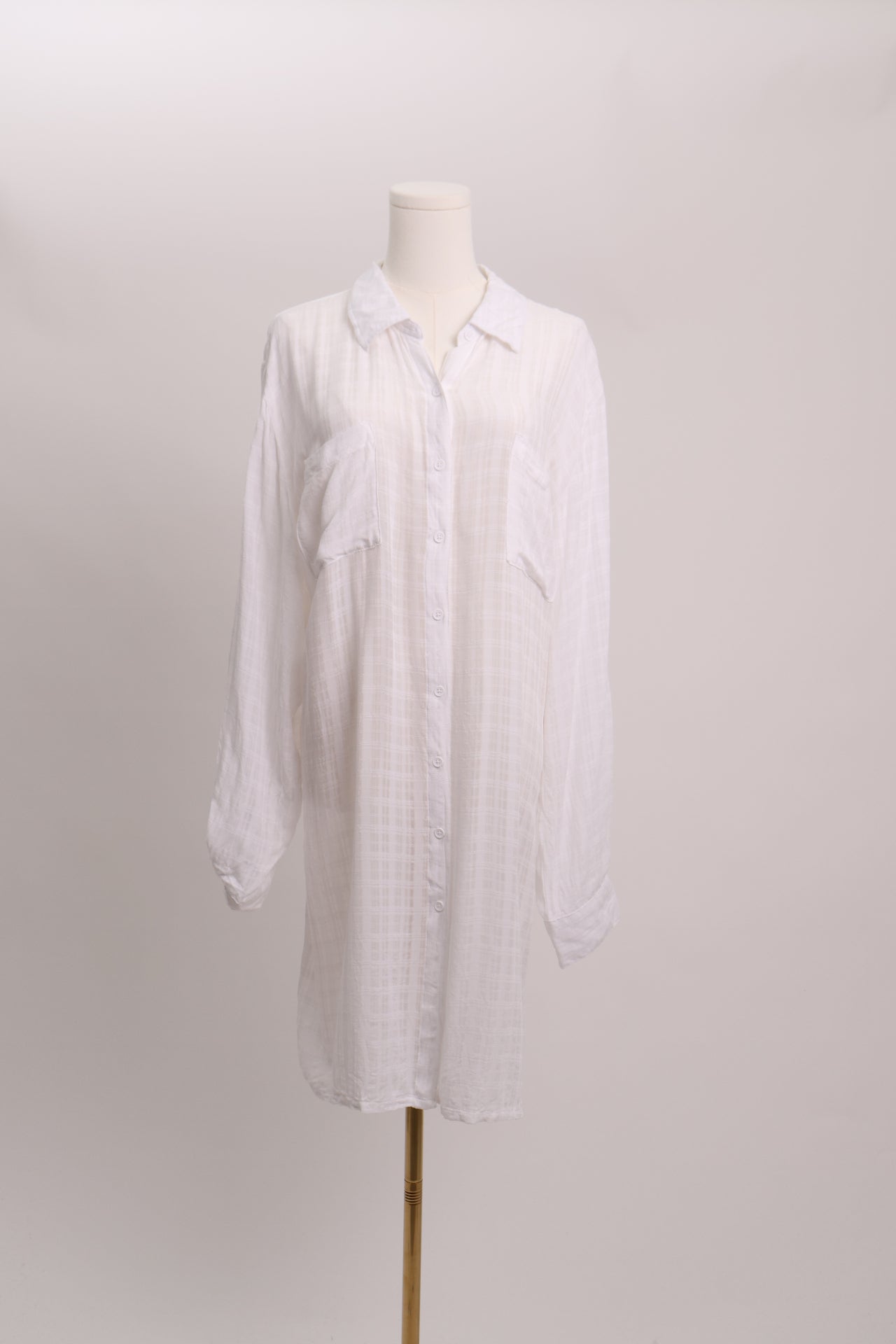 Chemise de plage transparente