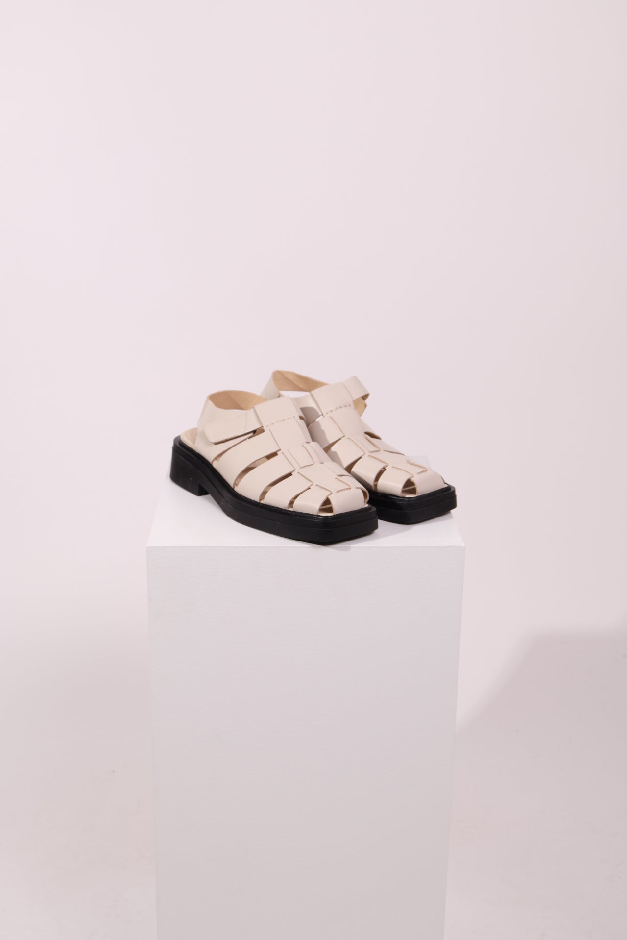 Sandales cuir tressées à bride Vagabono