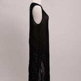Cache-Maillot en crochet ajouré sans manches