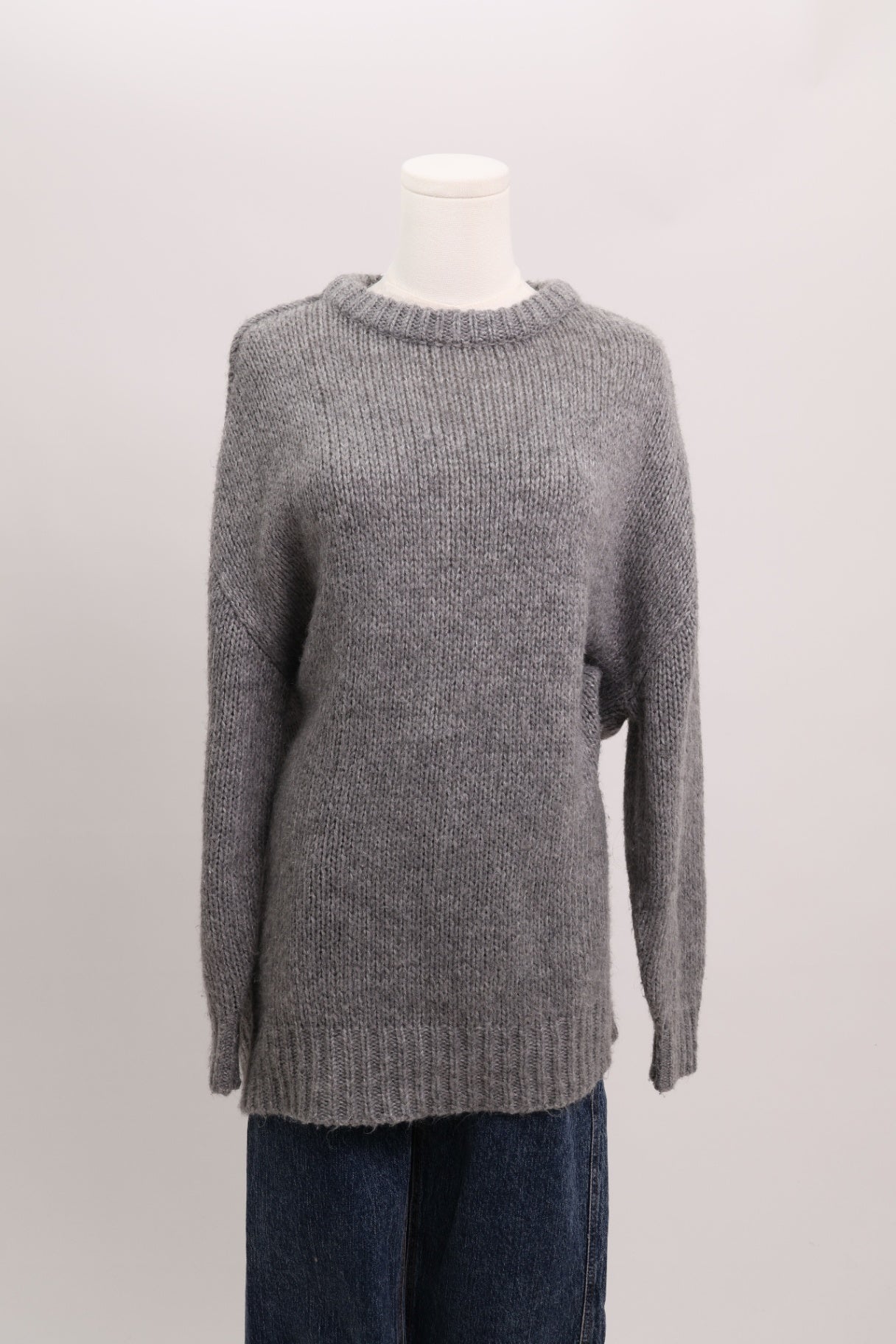 Laine longue en maille
