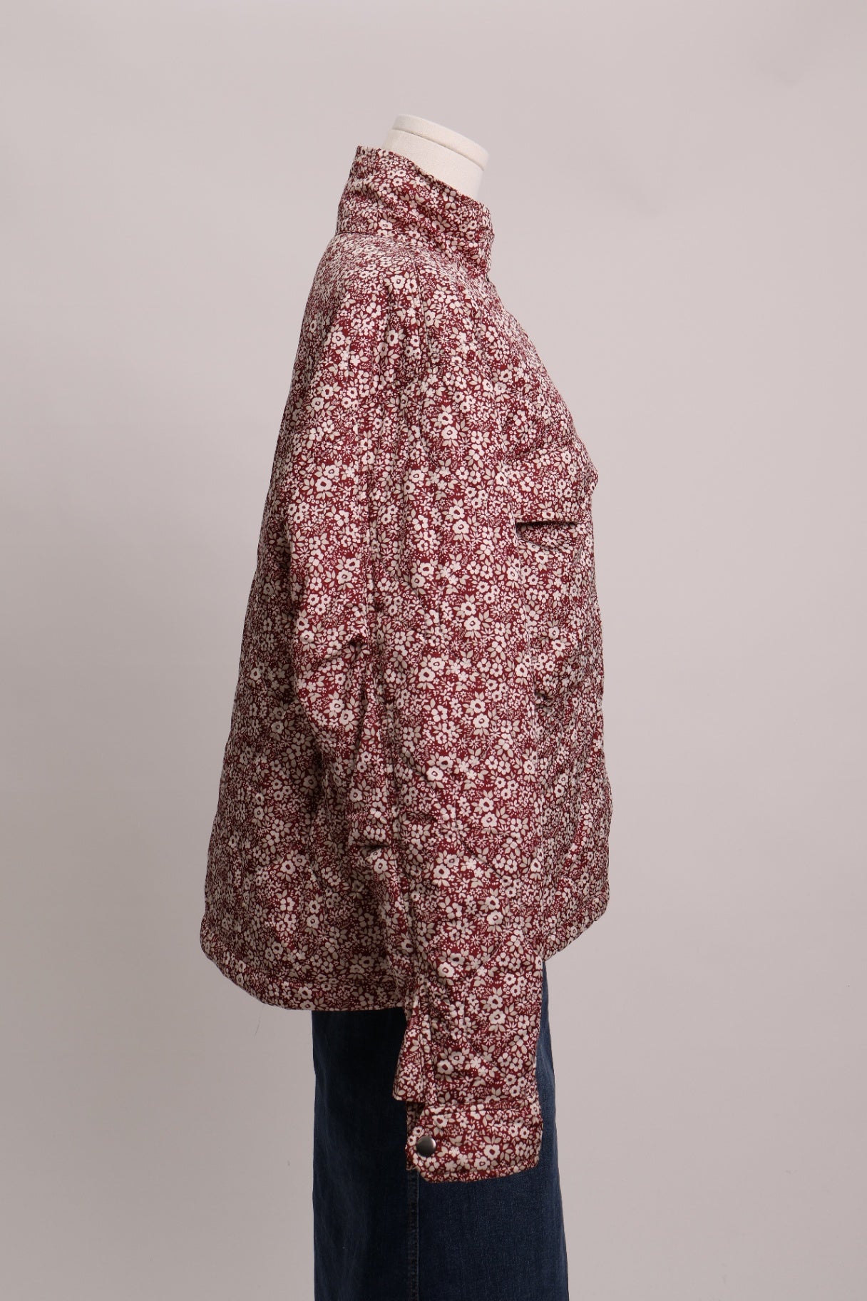 Manteau mi-saison floral