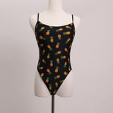 Maillot une-pièce imprimé ananas