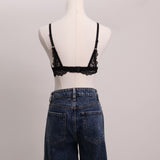 Bralette en dentelle sans armatures